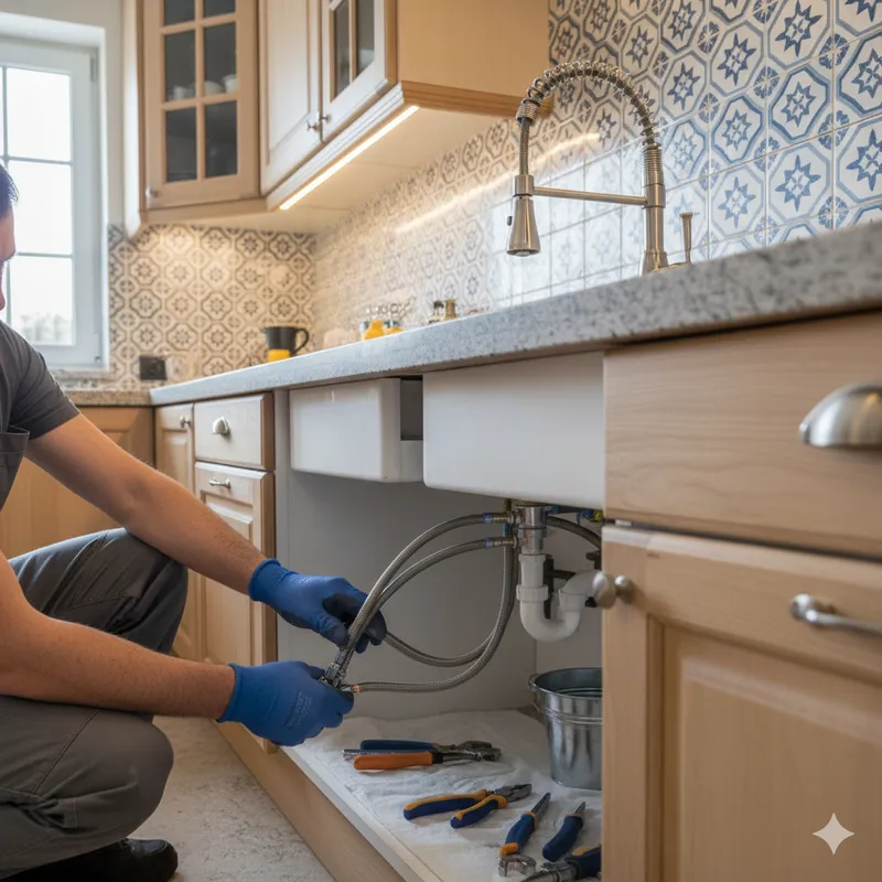 Instalação de esquentador