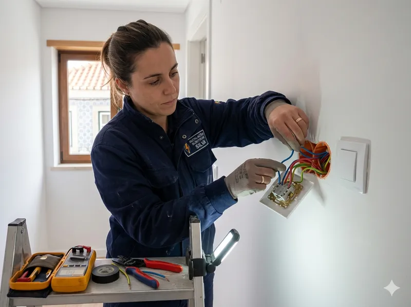 Serviço de reparação elétrica