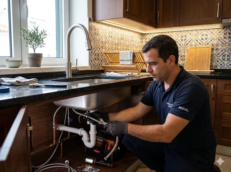 Serviço de canalização de emergência